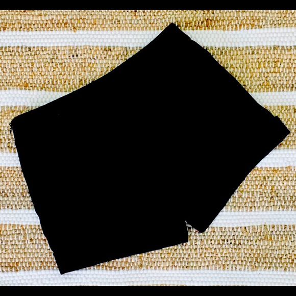 Express dress up classy professional pleated shorts black lined 28 waist - Picture 2 of 3